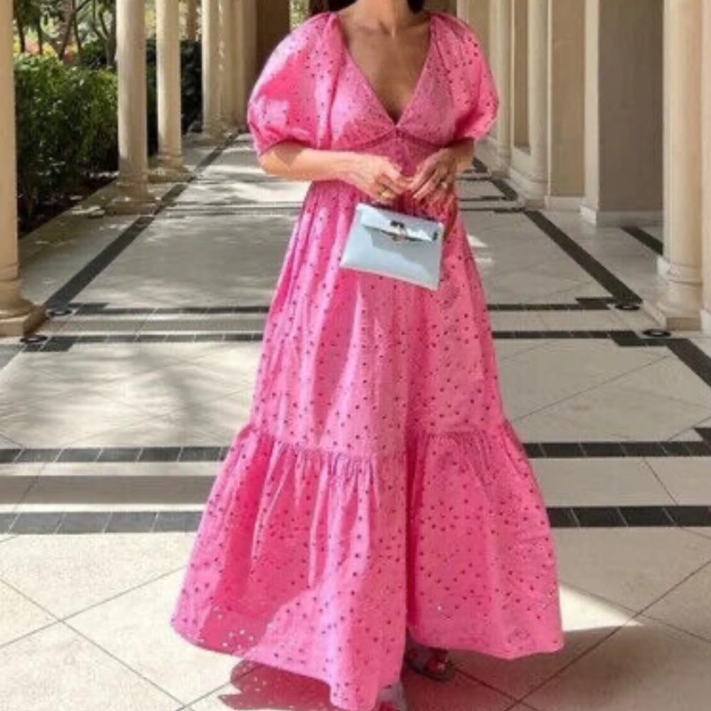 Zara Pink Maxi Dress